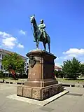 Reiterdenkmal von Ludwig&nbsp;IV. auf dem Friedensplatz in Darmstadt