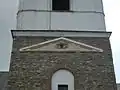 „Das Auge Gottes“ auf der Innenseite des Turms oberhalb des Eingangstores