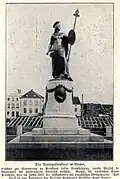 Borussia, 1907, Peter Breuer, Borussia-Denkmal in Memel