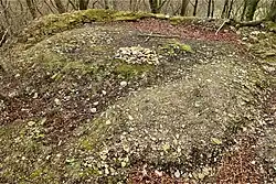 Das Turmfundament im Süden des Kleinen Everstein