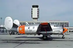 Dassault Flamant in Basel, September 1977