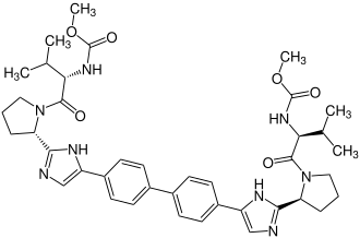 Strukturformel des Daclatasvir