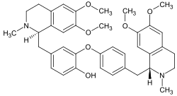 Strukturformel von Dauricin