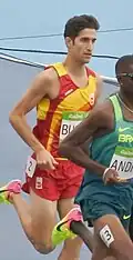 Bronzemedaillengewinner David&nbsp;Bustos