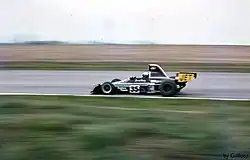 David Purley beim Großen Preis von Großbritannien 1977