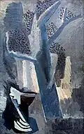 1921: „Tree and Urn“ (30 × 19 inches.)