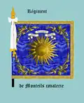Standarte des Regiments de Monteils cavalerie