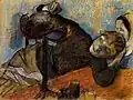 Edgar Degas: La modiste, um 1882, Metropolitan Museum of Art New York