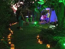 Lichterfest im Kapellengarten