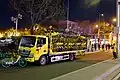 Lieferwagen mit Meituan-Rädern
