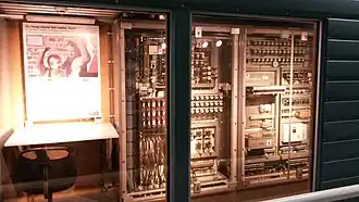 Elektrische Steuerung des Sperrwerks (Detail)