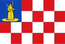 Flagge des Ortes Den Dungen