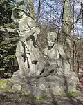Denkmal Paul von Lettow-Vorbeck an der Bismarck-Mühle