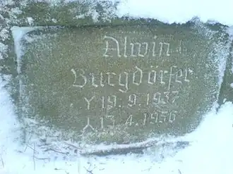 Gedenkstein auf dem Bierenberg