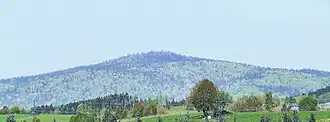 Blick zum Eschenberg von Südosten