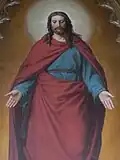 Das Altarbild des „Einladenden Christus“ von Pfannschmidt aus Berlin