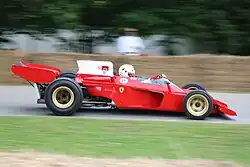 Der Ferrari-Prototyp 312B3 „spazzaneve“ (ital.: Schneepflug)