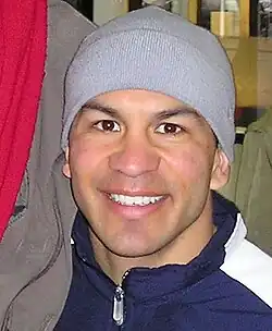 Parra beim Weltcup in Heerenveen im März 2006