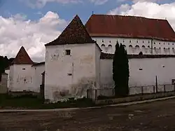 Die Kirche von Dârjiu (Székelyderzs)