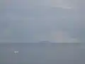 Desecheo von Aguadilla aus gesehen