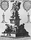 Place des Victoires – ursprüngliche Statue Louis XIV.