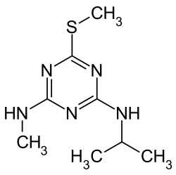 Strukturformel von Desmetryn