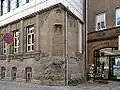 Sockel der zerstörten Rolandstatue