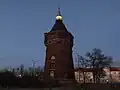 2014, beleuchtete Turmspitze