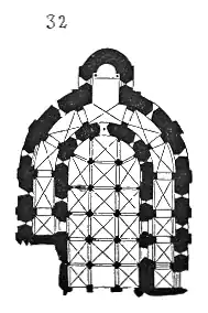 Plan der Krypta
