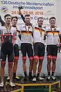 Mannschaftsverfolgung: rad-net Rose Team