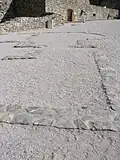 Grundriss eines römischen Gebäudes