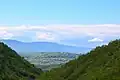 Blick zum Gebirge Devica