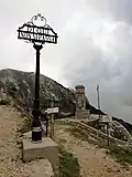 Wahlspruch der Brigade Liguria „Hier geht’s nicht weiter“