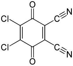 Strukturformel von DDQ