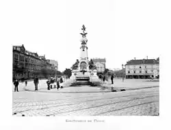 Ludwig-Eisenbahn-Denkmal am Plärrer, 1891
