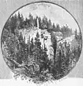 Ansicht von 1886, erschienen in der Zeitschrift Die Gartenlaube