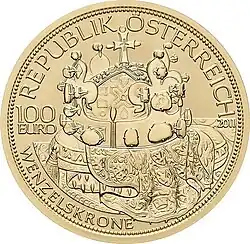 Die Wenzelskrone Böhmens Wertseite