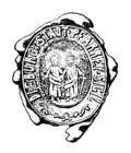 Dieses Dieburger Siegel ist ein Pfarrsiegel, dessen Petschaft noch vorhanden ist. Es stammt aus dem 18. Jahrhundert. Es zeigt die Apostel Petrus und Paulus, die seit vielen Jahrhunderten als Patrone der Pfarrkirche verehrt werden.