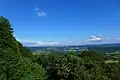 Blick auf das obere Nalbacher Tal mit Körprich und Bilsdorf