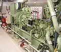 AEM-Dieselgenerator auf der Fähre Hansa
