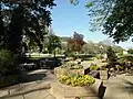 Der Stadtpark bei der Avenue de la Gare