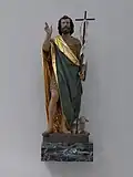 Dillingen, Kirche St. Johann, Pfarrpatron Johannes der Täufer (Historismus), Seitenaltar