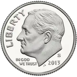 Vorderseite Dime