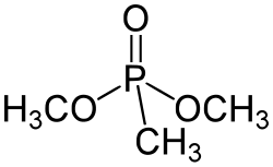 Struktur von Dimethylmethylphosphonat