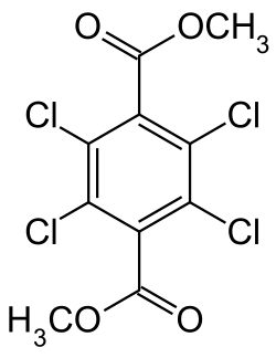 Strukturformel von Dacthal
