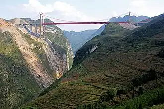 Dimuhe-Brücke 抵母河特大桥