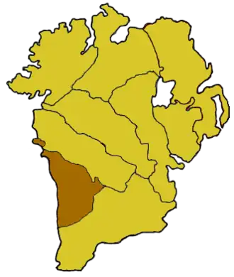 Karte der Kirchenprovinz