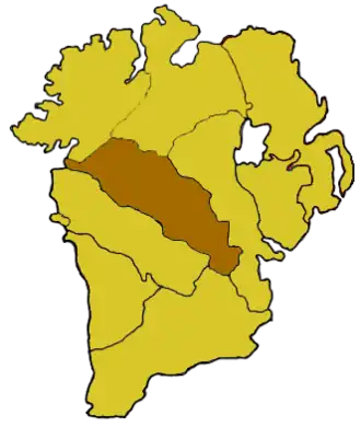 Karte der Kirchenprovinz