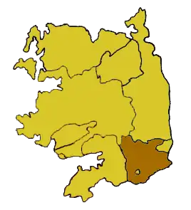 Karte der Kirchenprovinz