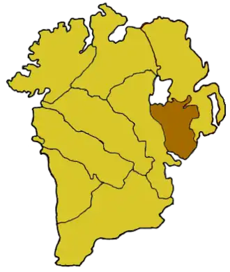 Karte der Kirchenprovinz